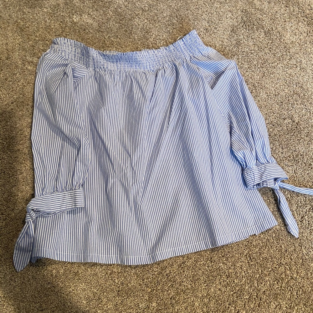 Loft Off the Shoulder Shirt